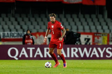 Przemyslaw Wisniewski, 2026 Dünya Kupası 'nda Litvanya ve Polonya milli takımları arasında oynanan Avrupa eleme maçında görüldü (Maciej Rogowski / Ball Raw Images)