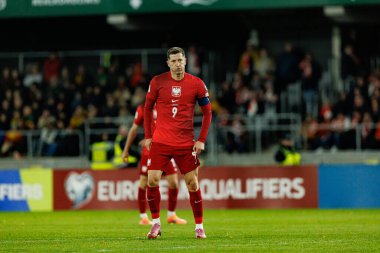 Robert Lewandowski, 2026 Dünya Kupası Avrupa ön eleme maçında Litvanya ve Polonya milli takımları arasında görüldü (Maciej Rogowski / Ball Raw Images)