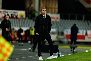 Dünya Kupası 2026 Avrupa Ön eleme maçında Litvanya ve Polonya milli takımları arasında görülen Edgaras Jankauskas (Maciej Rogowski / Ball Raw Images)