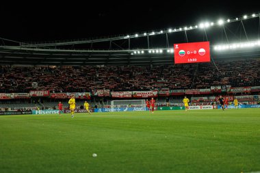 Polonya taraftarları 2026 Dünya Kupası 'nda Litvanya ve Polonya milli takımları arasında oynanan Avrupa Ön eleme maçında görüldüler (Maciej Rogowski / Ball Raw Images)