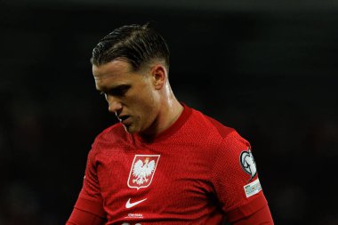 Piotr Zielinski, 2026 Dünya Kupası 'nda Litvanya ve Polonya milli takımları arasında oynanan Avrupa ön eleme maçında görüldü (Maciej Rogowski / Ball Raw Images)