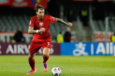 Przemyslaw Wisniewski, 2026 Dünya Kupası 'nda Litvanya ve Polonya milli takımları arasında oynanan Avrupa eleme maçında görüldü (Maciej Rogowski / Ball Raw Images)