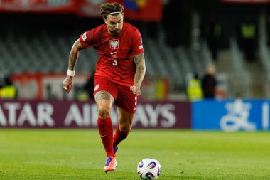 Przemyslaw Wisniewski, 2026 Dünya Kupası 'nda Litvanya ve Polonya milli takımları arasında oynanan Avrupa eleme maçında görüldü (Maciej Rogowski / Ball Raw Images)