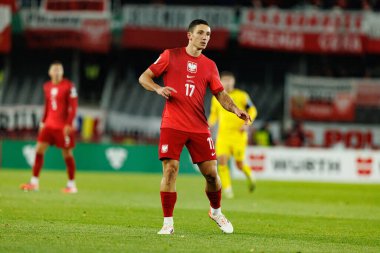 Bartosz Slisz, 2026 Dünya Kupası Avrupa ön eleme maçında Litvanya ve Polonya milli takımları arasında görüldü (Maciej Rogowski / Ball Raw Images)