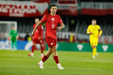 Bartosz Slisz, 2026 Dünya Kupası Avrupa ön eleme maçında Litvanya ve Polonya milli takımları arasında görüldü (Maciej Rogowski / Ball Raw Images)