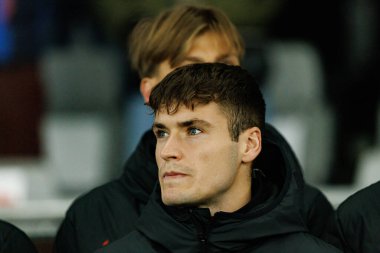 Arkadiusz Pyrka, 2026 Dünya Kupası Avrupa ön eleme maçında Litvanya ve Polonya milli takımları arasında görüldü (Maciej Rogowski / Ball Raw Images)