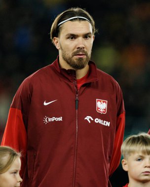 Przemyslaw Wisniewski, 2026 Dünya Kupası 'nda Litvanya ve Polonya milli takımları arasında oynanan Avrupa eleme maçında görüldü (Maciej Rogowski / Ball Raw Images)