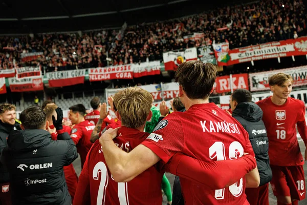 Michal Skoras ve Jakub Kaminski, 2026 Dünya Kupası 'nda Litvanya ve Polonya milli takımları arasında oynanan Avrupa ön eleme maçında görüldü (Maciej Rogowski / Ball Raw Images)