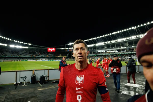 Robert Lewandowski, 2026 Dünya Kupası Avrupa ön eleme maçında Litvanya ve Polonya milli takımları arasında görüldü (Maciej Rogowski / Ball Raw Images)