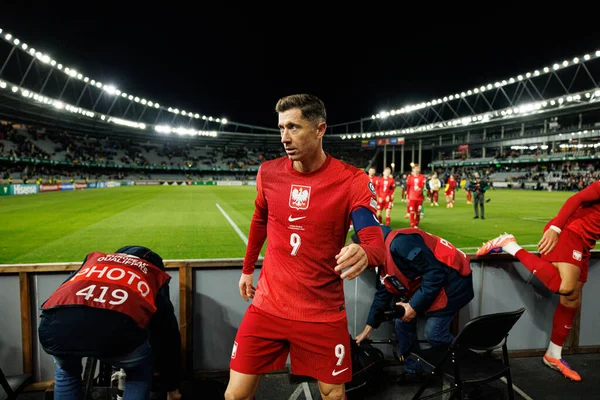 Robert Lewandowski, 2026 Dünya Kupası Avrupa ön eleme maçında Litvanya ve Polonya milli takımları arasında görüldü (Maciej Rogowski / Ball Raw Images)