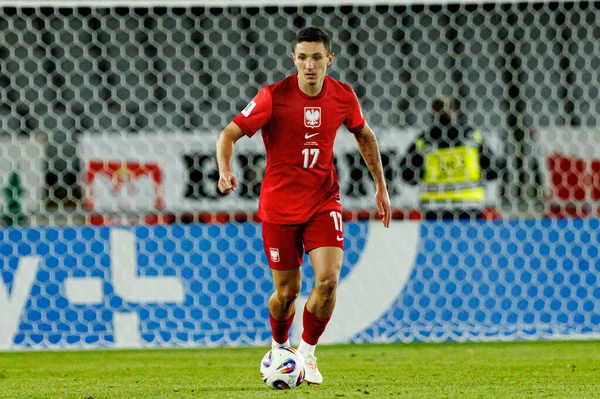 Bartosz Slisz, 2026 Dünya Kupası Avrupa ön eleme maçında Litvanya ve Polonya milli takımları arasında görüldü (Maciej Rogowski / Ball Raw Images)