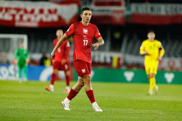 Bartosz Slisz, 2026 Dünya Kupası Avrupa ön eleme maçında Litvanya ve Polonya milli takımları arasında görüldü (Maciej Rogowski / Ball Raw Images)