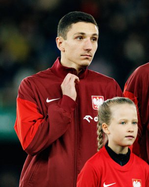 Bartosz Slisz, 2026 Dünya Kupası Avrupa ön eleme maçında Litvanya ve Polonya milli takımları arasında görüldü (Maciej Rogowski / Ball Raw Images)