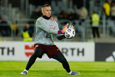 Lukasz Skorupski, 2026 Dünya Kupası 'nda Litvanya ve Polonya milli takımları arasında oynanan Avrupa eleme maçında görüldü (Maciej Rogowski / Ball Raw Images)