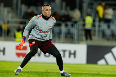 Lukasz Skorupski, 2026 Dünya Kupası 'nda Litvanya ve Polonya milli takımları arasında oynanan Avrupa eleme maçında görüldü (Maciej Rogowski / Ball Raw Images)