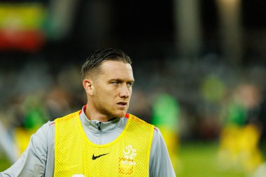 Piotr Zielinski, 2026 Dünya Kupası 'nda Litvanya ve Polonya milli takımları arasında oynanan Avrupa ön eleme maçında görüldü (Maciej Rogowski / Ball Raw Images)