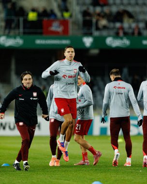 Jan Bednarek, 2026 Dünya Kupası 'nda Litvanya ve Polonya milli takımları arasında oynanan Avrupa ön eleme maçında görüldü (Maciej Rogowski / Ball Raw Images)