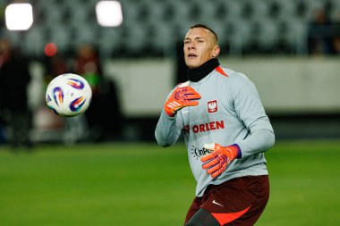 Lukasz Skorupski, 2026 Dünya Kupası 'nda Litvanya ve Polonya milli takımları arasında oynanan Avrupa eleme maçında görüldü (Maciej Rogowski / Ball Raw Images)