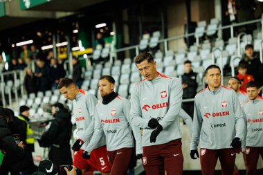 Robert Lewandowski, 2026 Dünya Kupası Avrupa ön eleme maçında Litvanya ve Polonya milli takımları arasında görüldü (Maciej Rogowski / Ball Raw Images)