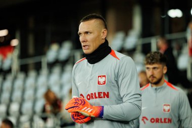 Lukasz Skorupski, 2026 Dünya Kupası 'nda Litvanya ve Polonya milli takımları arasında oynanan Avrupa eleme maçında görüldü (Maciej Rogowski / Ball Raw Images)