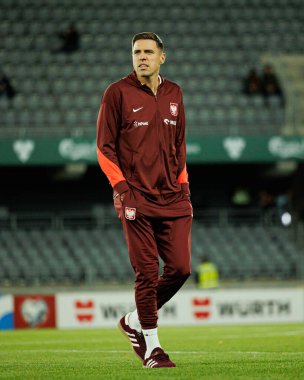 Jan Bednarek, 2026 Dünya Kupası 'nda Litvanya ve Polonya milli takımları arasında oynanan Avrupa ön eleme maçında görüldü (Maciej Rogowski / Ball Raw Images)