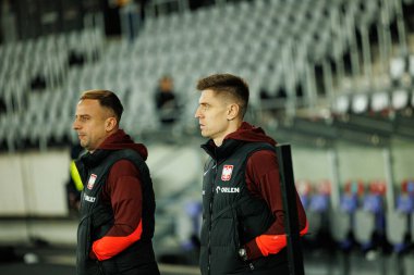Kamil Grosicki ve Krzysztof Piatek, 2026 Dünya Kupası 'nda Litvanya ve Polonya milli takımları arasında oynanan Avrupa ön eleme maçında görüldü (Maciej Rogowski / Ball Raw Images)