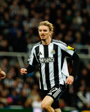 Nick Woltemade, Newcastle United FC ve SL Benfica (Maciej Rogowski / Ball Raw Images) arasında Şampiyonlar Ligi faz maçında görüldü.)