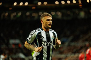 Kieran Trippier, Newcastle United FC ve SL Benfica (Maciej Rogowski / Ball Raw Images) arasında Şampiyonlar Ligi faz oyunu sırasında görüldü)