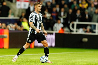 Kieran Trippier, Newcastle United FC ve SL Benfica (Maciej Rogowski / Ball Raw Images) arasında Şampiyonlar Ligi faz oyunu sırasında görüldü)