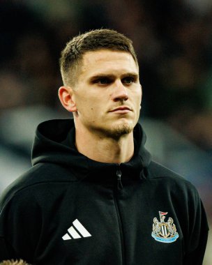 Sven Botman, Newcastle United FC ve SL Benfica (Maciej Rogowski / Ball Raw Images) arasında Şampiyonlar Ligi faz oyunu sırasında görüldü)