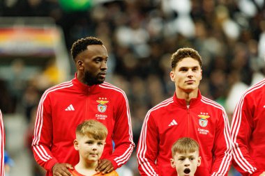  Georgiy Sudakov, Newcastle United ve SL Benfica (Maciej Rogowski / Ball Raw Images) arasında Şampiyonlar Ligi faz maçında görüldü)