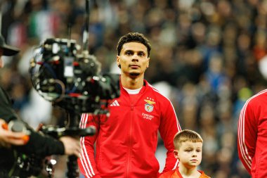 Richard Rios, Newcastle United FC ve SL Benfica (Maciej Rogowski / Ball Raw Images) arasındaki Şampiyonlar Ligi faz maçında görüldü.)