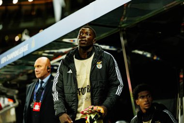 Samuel Soares, Newcastle United FC ve SL Benfica (Maciej Rogowski / Ball Raw Images) arasındaki Şampiyonlar Ligi faz maçında görüldü.)