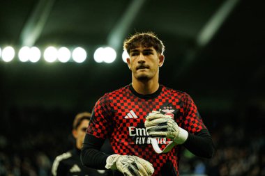 Diogo Ferreira, Newcastle United FC ve SL Benfica (Maciej Rogowski / Ball Raw Images) arasındaki Şampiyonlar Ligi faz maçında görüldü.)