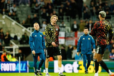 Nick Woltemade, Newcastle United FC ve SL Benfica (Maciej Rogowski / Ball Raw Images) arasında Şampiyonlar Ligi faz maçında görüldü.)