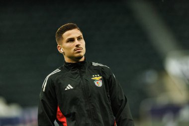 Franjo Ivanoviç, Newcastle United FC ile SL Benfica (Maciej Rogowski / Ball Raw Images) arasındaki Şampiyonlar Ligi faz maçında görüldü.)