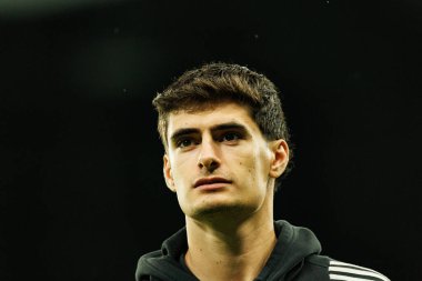 Antonio Silva, Newcastle United FC ve SL Benfica (Maciej Rogowski / Ball Raw Images) arasındaki Şampiyonlar Ligi faz maçında görüldü.)