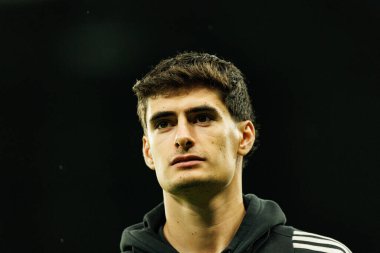 Antonio Silva, Newcastle United FC ve SL Benfica (Maciej Rogowski / Ball Raw Images) arasındaki Şampiyonlar Ligi faz maçında görüldü.)