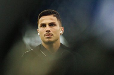 Franjo Ivanoviç, Newcastle United FC ile SL Benfica (Maciej Rogowski / Ball Raw Images) arasındaki Şampiyonlar Ligi faz maçında görüldü.)