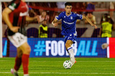 Joao Moutinho UEFA Konferans Ligi faz maçında Lincoln Red Imps ve Lech Poznan (Maciej Rogowski / Ball Raw Images) takımları arasında görüldü)