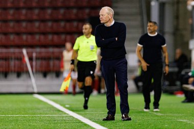 Niels Frederiksen, Lincoln Red Imps ve Lech Poznan (Maciej Rogowski / Ball Raw Images) takımları arasında oynanan UEFA Konferans Ligi faz maçında görüldü)