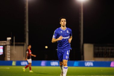 Joao Moutinho UEFA Konferans Ligi faz maçında Lincoln Red Imps ve Lech Poznan (Maciej Rogowski / Ball Raw Images) takımları arasında görüldü)