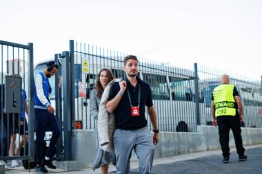 Piotr Rutkowski, Lincoln Red Imps ve Lech Poznan (Maciej Rogowski / Ball Raw Images) takımları arasında oynanan UEFA Konferans Ligi faz maçında görüldü)