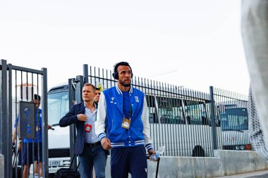 Alex Douglas, Lincoln Red Imps ve Lech Poznan (Maciej Rogowski / Ball Raw Images) takımları arasında oynanan UEFA Konferans Ligi faz maçında görüldü)