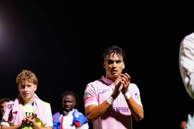 FC Alverca ve Gil Vicente FC (Maciej Rogowski / Ball Raw Images) takımları arasında Liga Portekiz maçı sırasında Hevertton görüldü.)