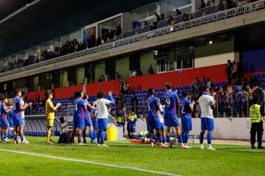 Liga Portekiz maçında FC Alverca ve Gil Vicente FC (Maciej Rogowski / Ball Raw Images) takımları arasında Alverca oyuncuları görüldü.)