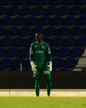 Andrew Ventura, Liga Portekiz maçı sırasında FC Alverca ve Gil Vicente FC (Maciej Rogowski / Ball Raw Images) takımları arasında görüldü.)