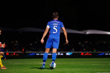 Sergi Gomez, Liga Portekiz maçı sırasında FC Alverca ve Gil Vicente FC (Maciej Rogowski / Ball Raw Images) takımları arasında görüldü.)