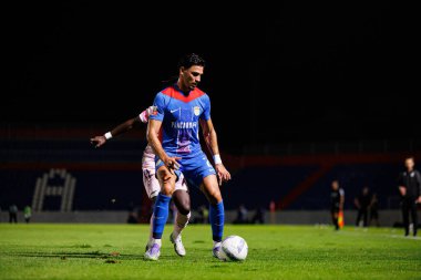 Nabil Touaizi, FC Alverca ve Gil Vicente FC (Maciej Rogowski / Ball Raw Images) takımları arasında Liga Portekiz maçında görüldü.)