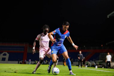Nabil Touaizi ve Joelson Fernandes, Liga Portekiz maçı sırasında FC Alverca ve Gil Vicente FC (Maciej Rogowski / Ball Raw Images) takımları arasında görüldü.)